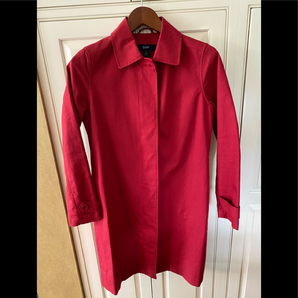 Gap Red Raincoat